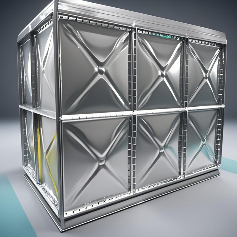 Водяной резервуар из оцинкованной стали