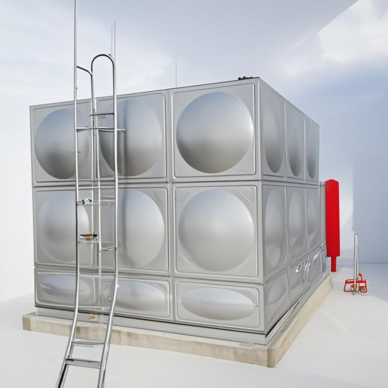 Модульный сварной водяной резервуар из нержавеющей стали