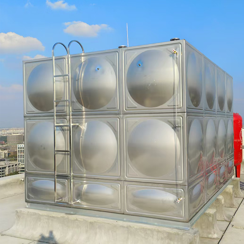Модульный сварной водяной резервуар из нержавеющей стали